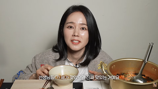 한가인. 유튜브 채널 ‘자유부인 한가인’