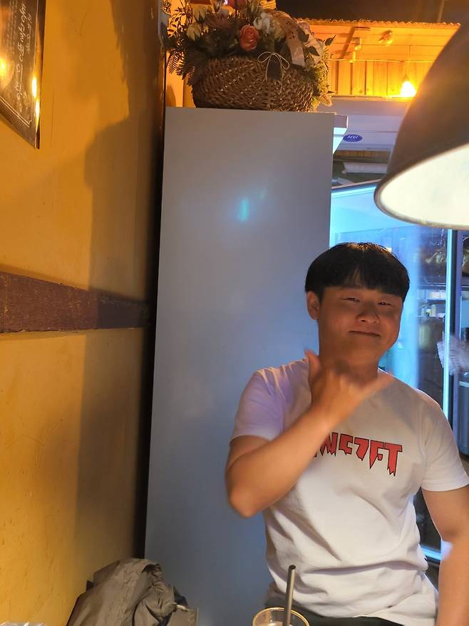 오선재 씨. 한국장기조직기증원