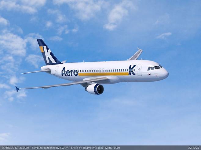 에어로케이항공 여객기. 에어로케이항공 제공