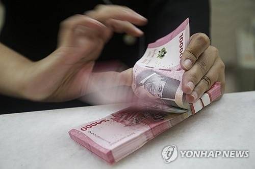 인도네시아 루피아 [EPA 연합뉴스 자료사진. 재판매 및 DB 금지]