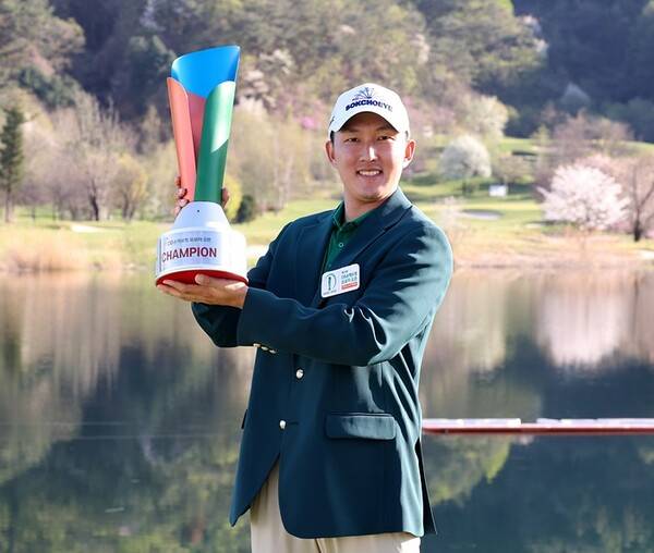 한국프로골프(KPGA) 투어 2026시즌 개막전 제21회 DB손해보험 프로미 오픈에 디펜딩 챔피언으로 출전하는 2025년 우승자 김백준 프로. 사진제공=KPGA (사진을 무단으로 사용하지 마십시오.)