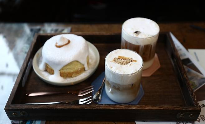 ‘카페공간153’의 시그니처 메뉴들. 박미향 선임기자