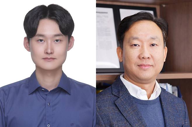 (왼쪽부터) 연세대 생명공학과 이은영 박사후연구원, 신용 교수