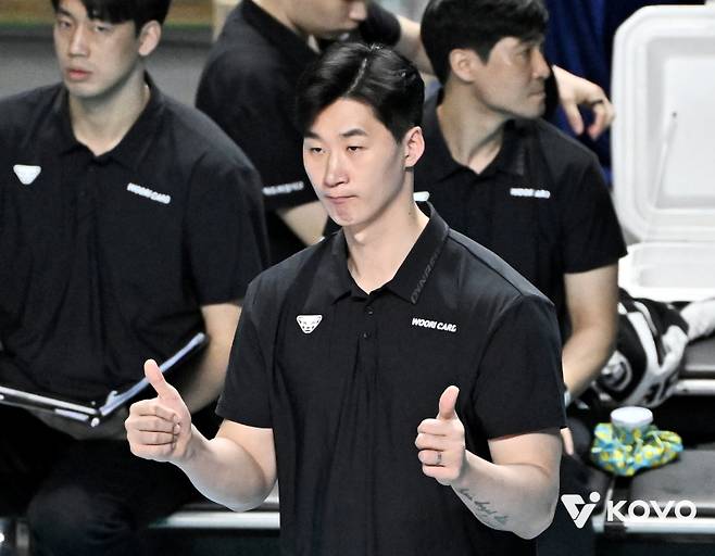 박철우 감독. 한국배구연맹 제공