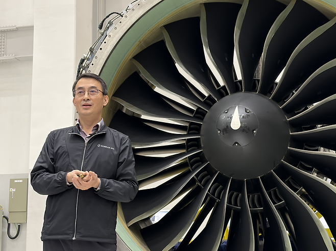 김광은 엔진정비공장장 상무. [안서진 기자]