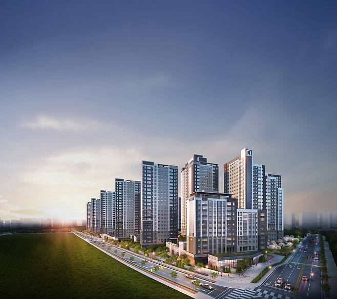 검단 센트레빌 에듀시티 투시도.  피알본