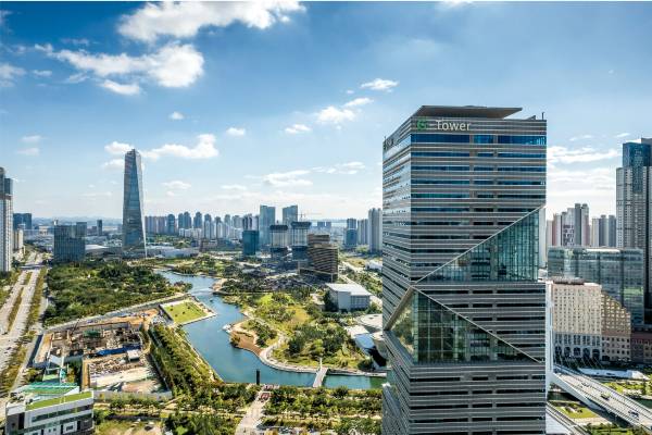 인천경제자유구역청 전경