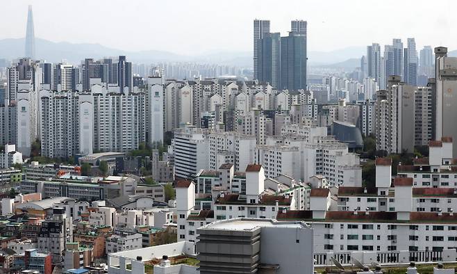 서울 성동구 일대 아파트 단지의 모습. 뉴시스