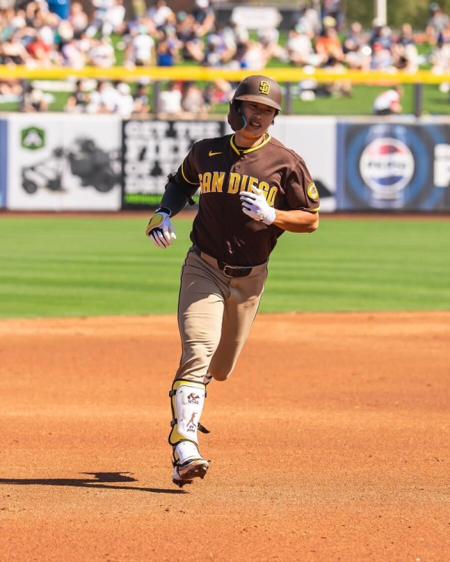 송성문.  샌디에이고 파드리스 인스타그램 캡처