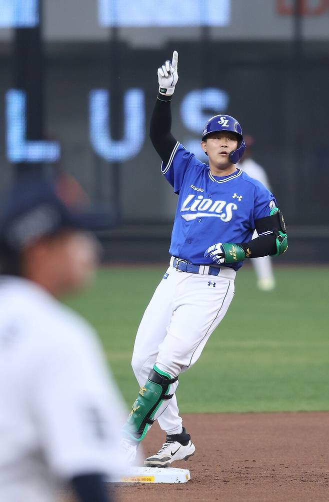 ▲ 삼성 전병우 ⓒ삼성 라이온즈