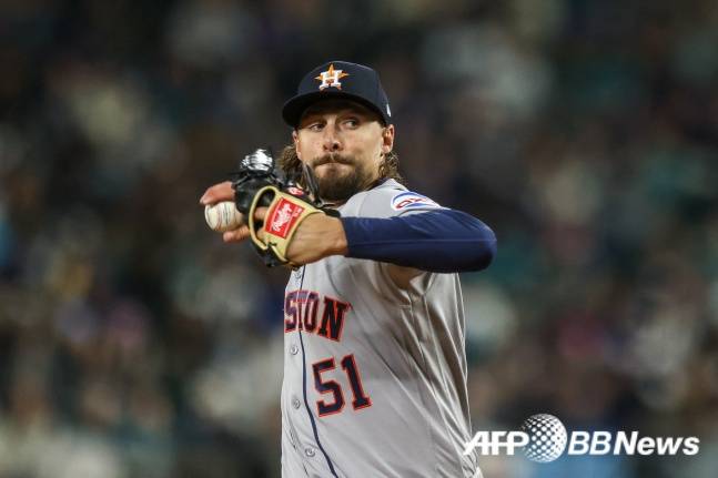 휴스턴의 라이언 와이스. /AFPBBNews=뉴스1