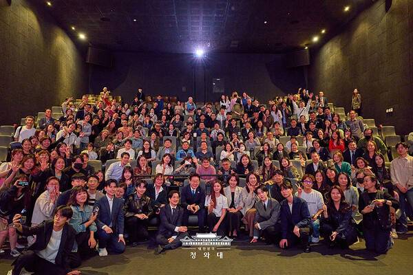 15일 제주4.3 영화 '내 이름은'을 관람한 이재명 대통령. 사진=청와대