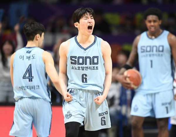 3연승으로 4강에 오른 소노(사진=KBL)