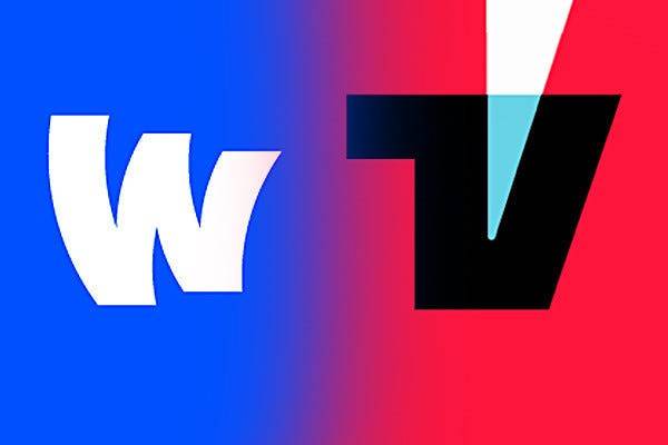 웨이브·티빙 로고. [출처=각 사]&nbsp;