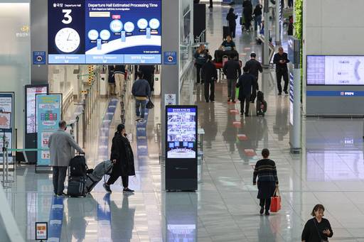 인천국제공항 제1여객터미널 출국장./뉴시스
