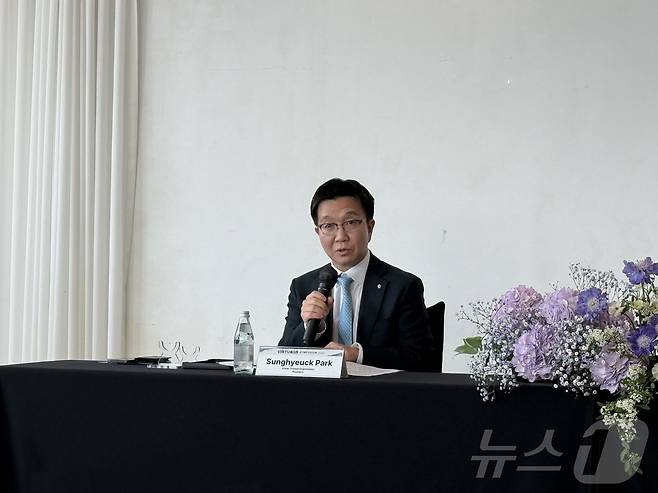 박성혁 한국관광공사 사장 ⓒ 뉴스1 윤슬빈 관광전문기자