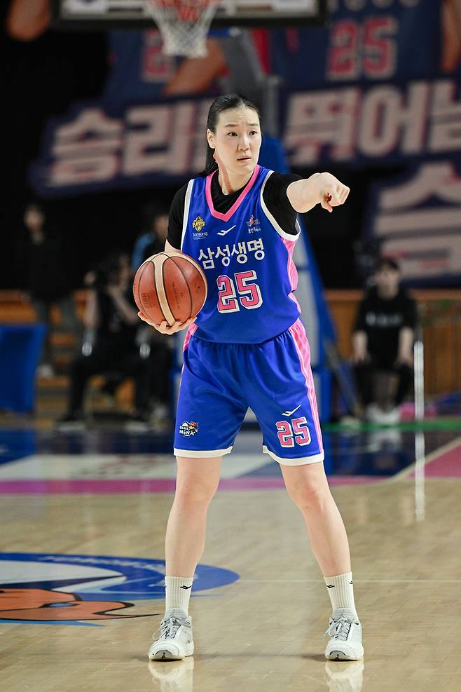 삼성생명 배혜윤. 사진 | WKBL