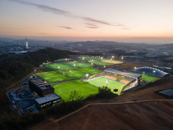 코리아풋볼파크 전경 ⓒ동부건설