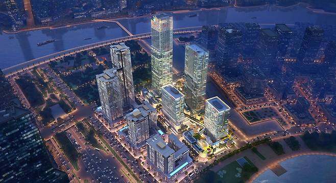 롯데 투티엠 에코 스마트 시티 사업. 롯데 에코 스마트 시티 홈페이지 제공