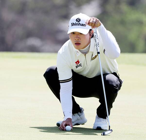 한국프로골프(KPGA) 투어 2026시즌 개막전 제21회 DB손해보험 프로미 오픈에 출전한 김성현 프로가 1라운드에서 경기하는 모습이다. 사진제공=KPGA (사진을 무단으로 사용하지 마십시오.)