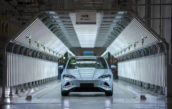 BYD 차량 검사 장면. [사진=BYD]