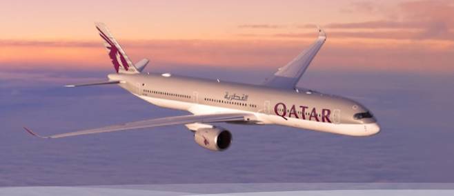 카타르항공 여객기. 사진 홈페이지 캡처