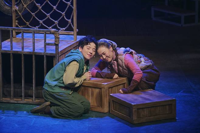 접근성 높은 연극 <해리엇>의 리허설 장면. /사진출처. 강동문화재단.