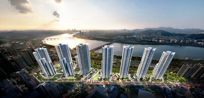 신반포2차 아파트 재건축 조감도 [자료출처=서울시]