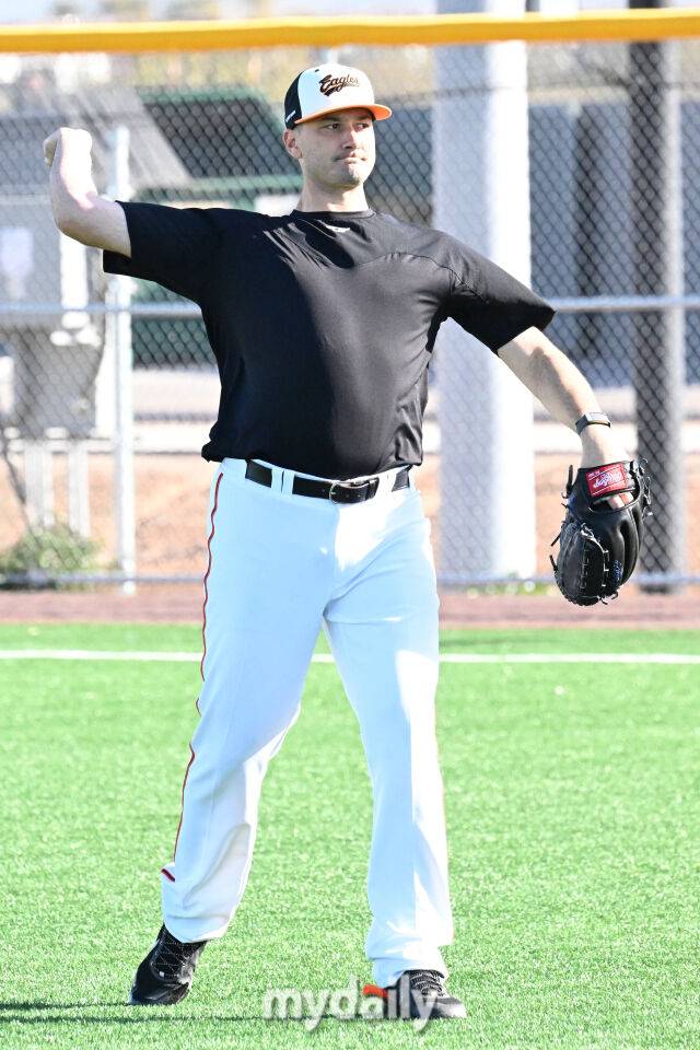 한화 이글스 시절 버치 스미스./마이데일리