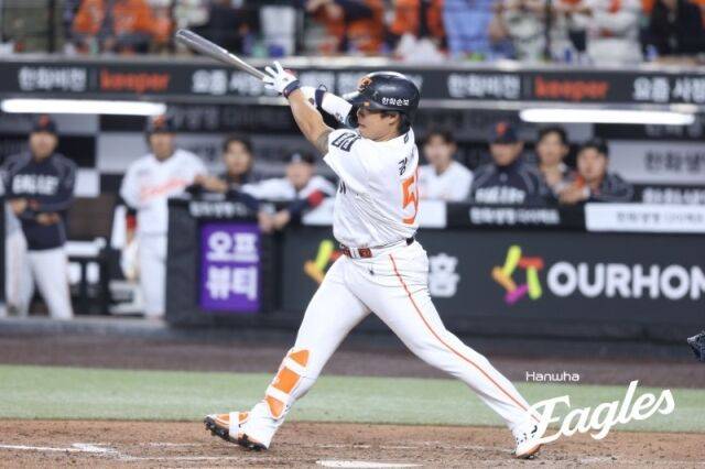 17일 선발 명단에서 제외된 강백호./한화 이글스