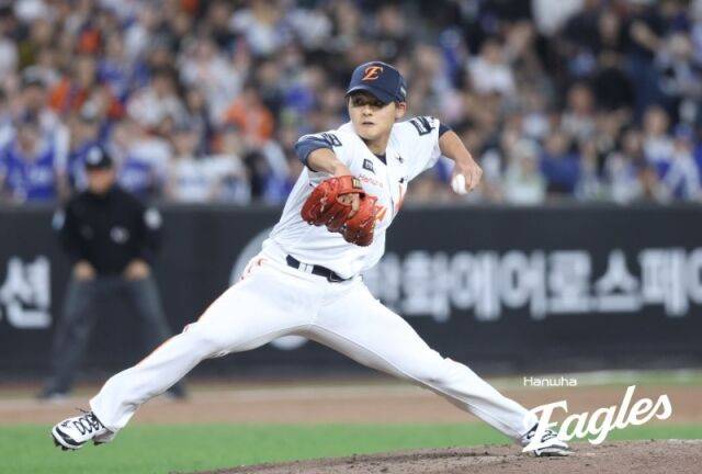 1군 엔트리에서 말소된 이교훈./한화 이글스