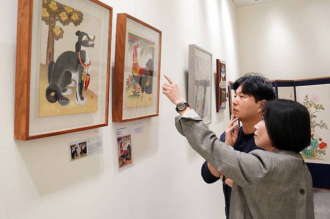 [서울=뉴시스] 롯데면세점 월드타워점 'K-MUSEUM & GIFT' 매장. (사진=롯데면세점 제공)  *재판매 및 DB 금지