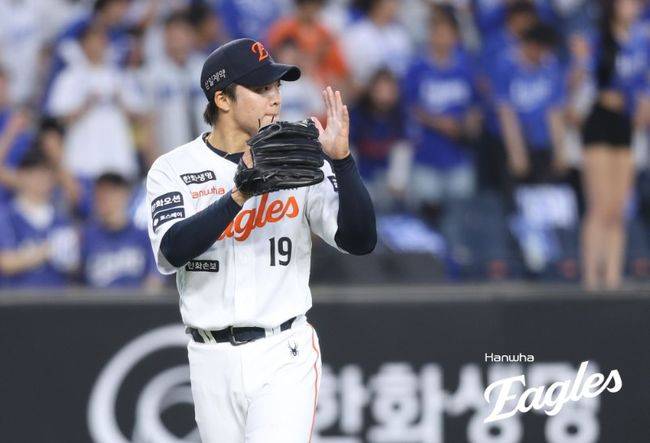 왕옌청 ⓒ한화 이글스