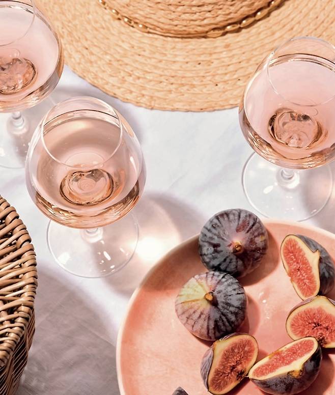 프로방스 로제 대표 컬러. 뱅드프랑스