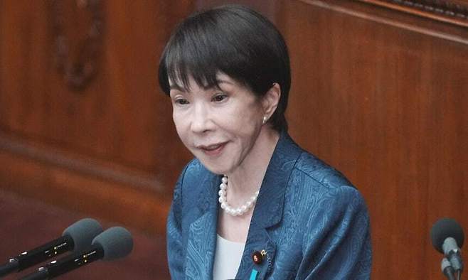 다카이치 사나에 . AFP연합뉴스