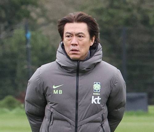 홍명보 감독. 연합뉴스