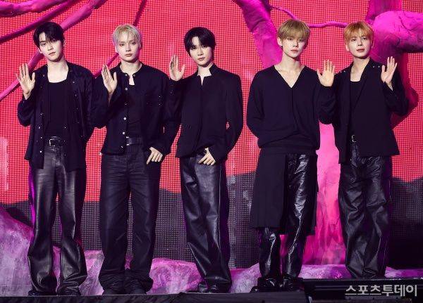 투모로우바이투게더 미니 8집 미디어 쇼케이스 / 사진=DB