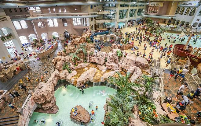 캐리비안 베이 아쿠아틱 센터(사진제공=에버랜드)