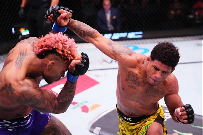 길버트 번즈(오른쪽). 사진=UFC