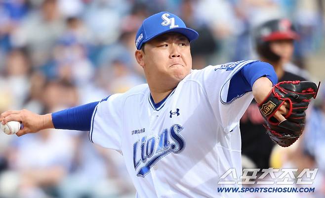 삼성 이승현이 역투하고 있다. 사진제공=삼성 라이온즈