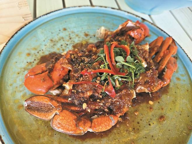 칠리 크랩. /김경화 기자