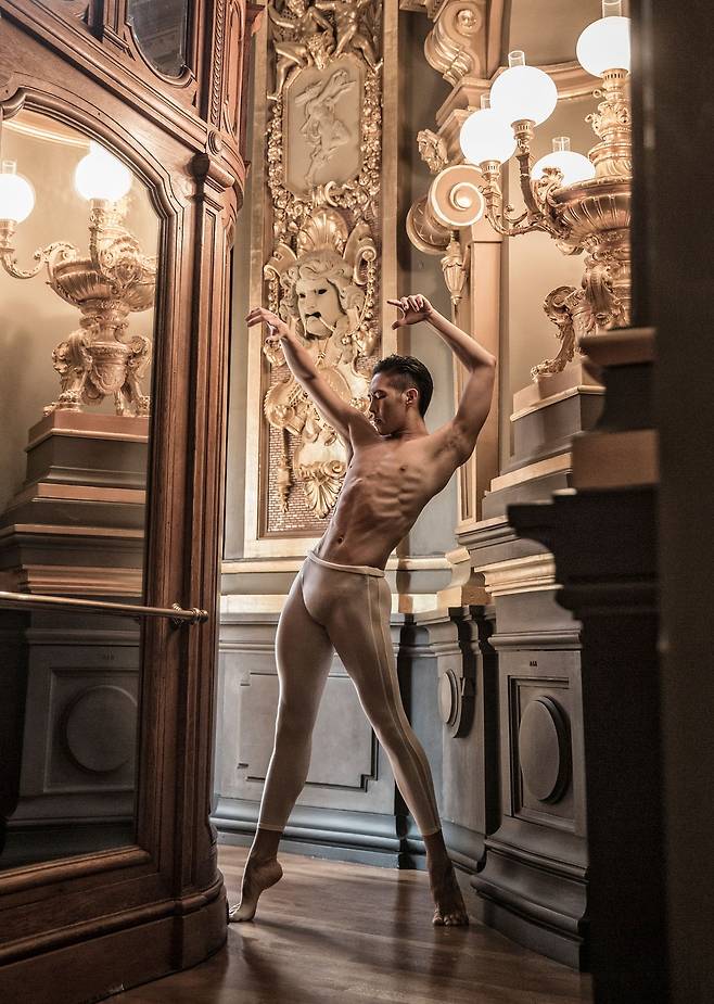 몬테카를로 수석무용수 안재용. [사진 김윤식 작가]