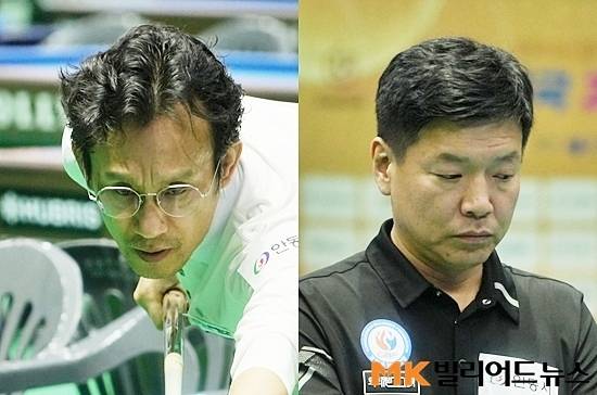 정역근(왼쪽)은 8강전에서 박수영을 상대한다.