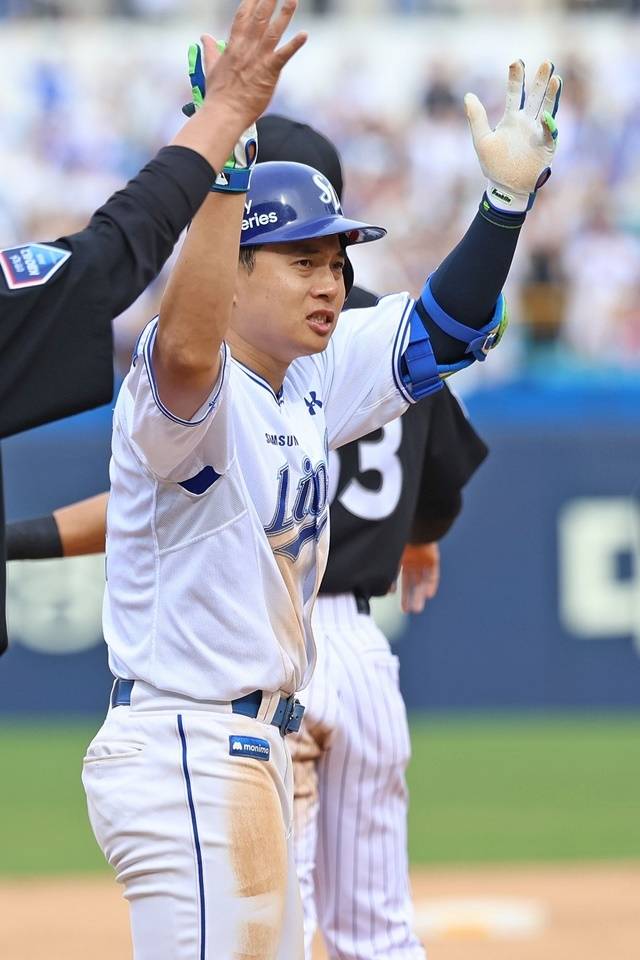 김헌곤은 18일 LG전에서 절정의 타격감을 뽐냈다. 사진=삼성 제공