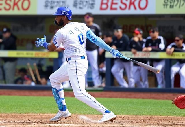 디아즈는 18일 LG전에서 결승타의 주인공이 됐다. 사진=삼성 제공