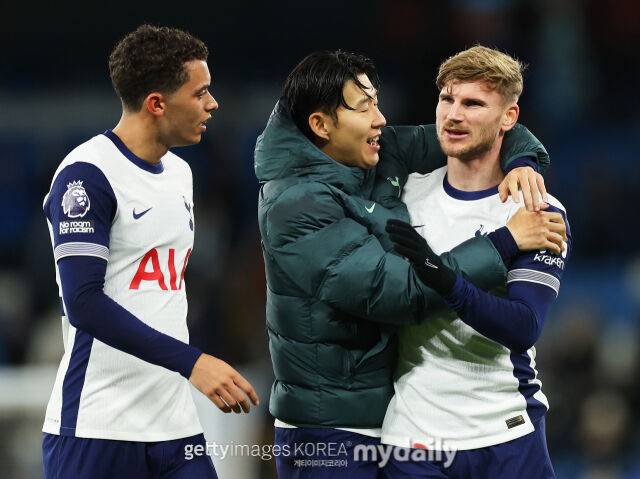 손흥민과 베르너/게티이미지코리아