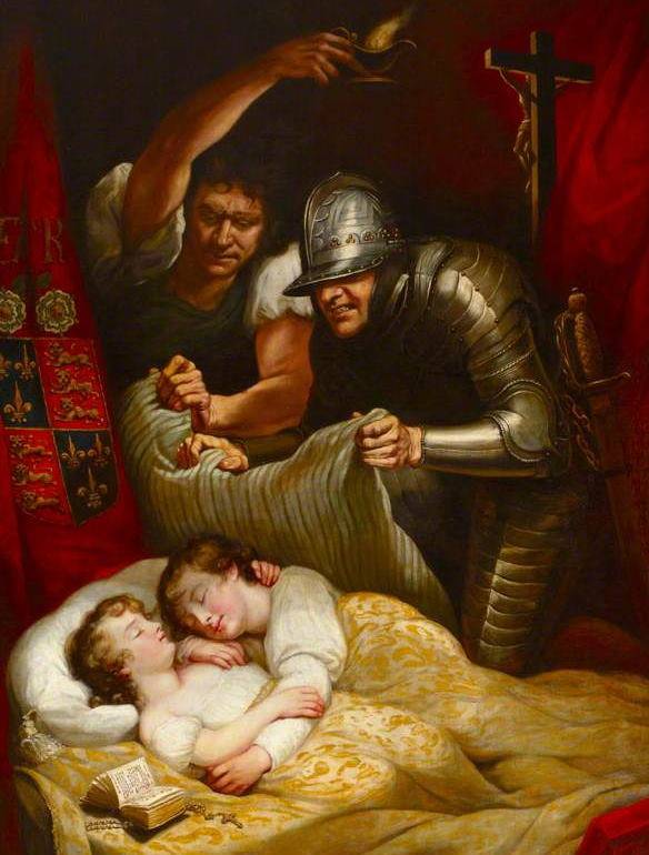 제임스 노스코트, 탑 속 왕자들의 살해, 1786, 캔버스에 유채, 178x137cm, 내셔널 트러스트