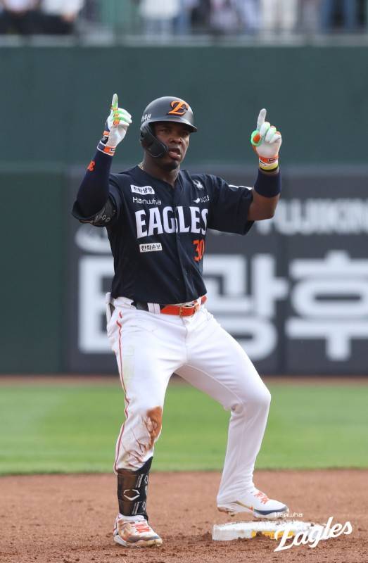 ▲ 요나단 페라자 ⓒ한화 이글스