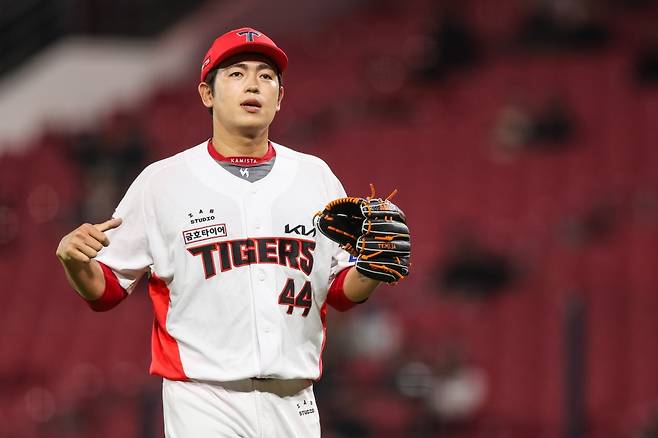 KIA 타이거즈 불펜 투수 이태양. /사진=KIA 타이거즈 제공