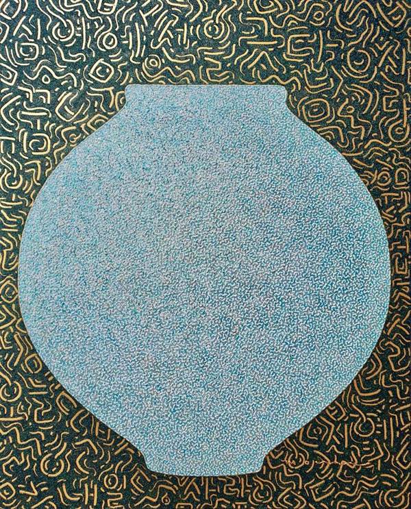 이정애 작가 작품 '그럼에도 꿈을 꾸다 길 위에서 3'.